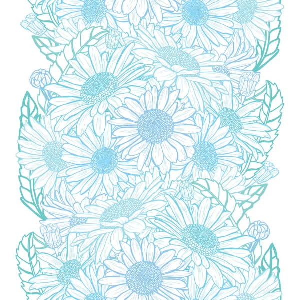 Patrón sin costura floral — Vector de stock