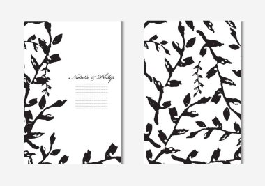 Yaprak kart şablonu