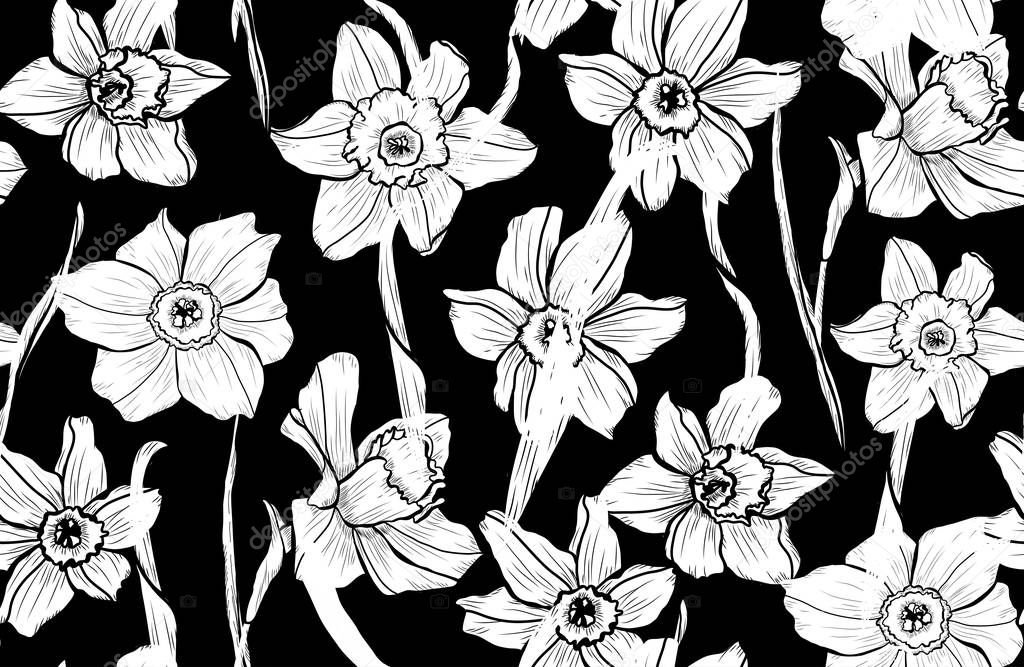 floral seamless pattern