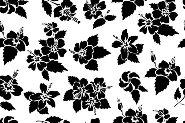 Motif floral sans couture — Image vectorielle