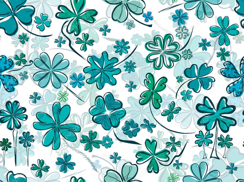 clover seamless pattern