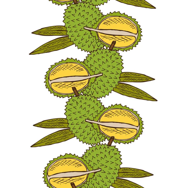 Padrão sem costura de frutas —  Vetores de Stock