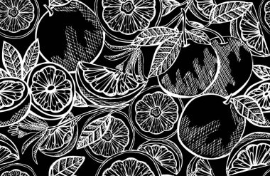 Greyfurtlu ve tasarım elementli zarif, pürüzsüz bir desen. Davetiyeler için meyve deseni, kartlar, baskı, hediye paketi, imalat, tekstil, kumaş, duvar kağıtları. Yemek, mutfak, vejetaryen teması