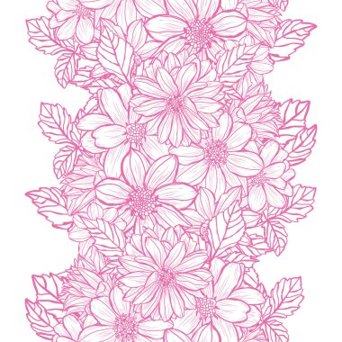 Yıldız çiçekleri ve tasarım elementleriyle zarif, pürüzsüz bir desen. Davetiyeler, kartlar, baskı, hediye paketi, imalat, tekstil, kumaş, duvar kağıtları için çiçek deseni