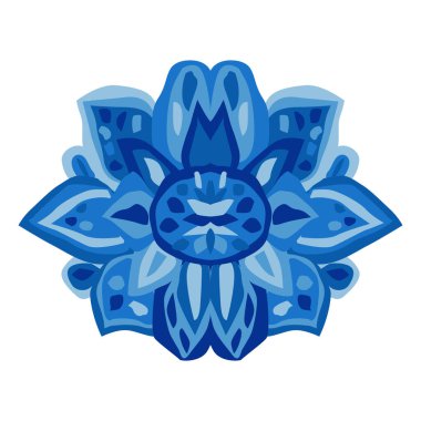 Suluboya tarzında dekoratif mandala, tasarım elementi. Kartlar, davetiyeler, afişler, posterler, baskı tasarımı için kullanılabilir. Mandala renkli arkaplan