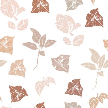 Begonviller çiçekleri, tasarım elemanları ile zarif dikişsiz desen. Davetiyeler için çiçek deseni, kartlar, baskı, hediye paketi, üretim, tekstil, kumaş, duvar kağıtları