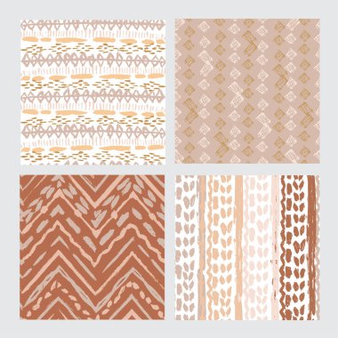 Dekorasyonlu, tasarım elementli, soyut, pürüzsüz desenler. Davetiyeler, tebrik kartları, hatıra defteri, baskı, hediye paketi, imalat, planör kapağı için kullanılabilir