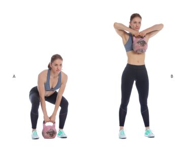 Kettlebell yüksek çekme