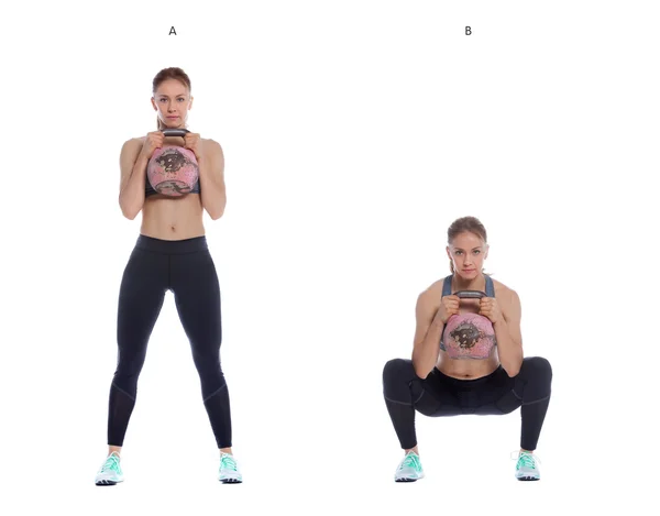 Kettlebell kadehi ağız kavgası