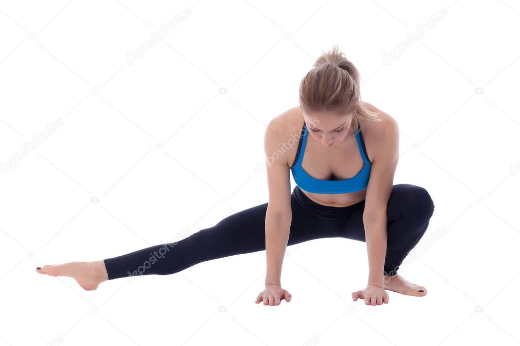 Stretching of adductors