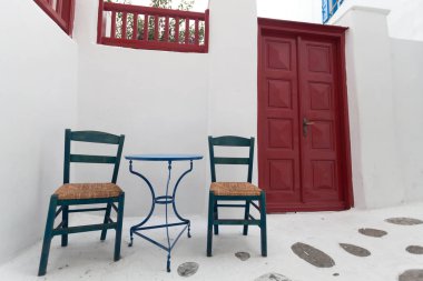 Mykonos sokaklarda