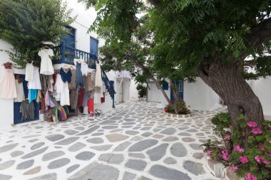 Mykonos sokaklarda