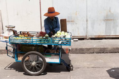 Bangkok Şehir Semt pazarı