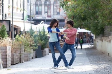 West Coast Swing dansçılar