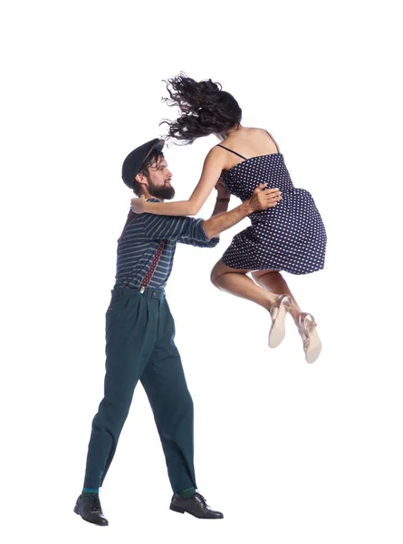 The Swing Dancing — Stock Photo, Image