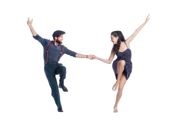 El baile de swing — Foto de Stock