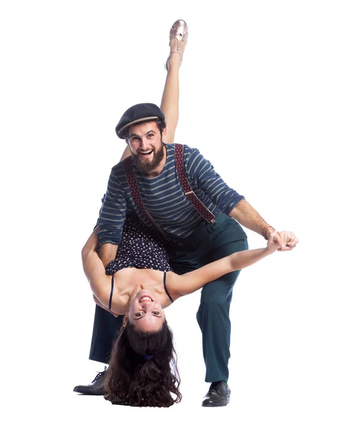 Swing Dancing — Stockfoto