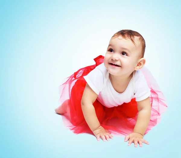 Baby in de studio — Stockfoto