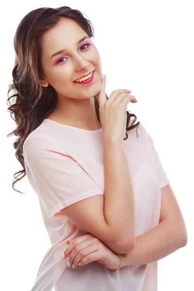 Happy smiling woman — Stock Photo, Image