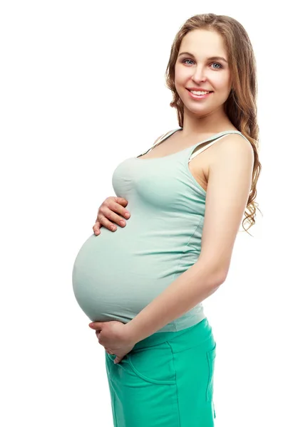 Belle femme enceinte — Photo