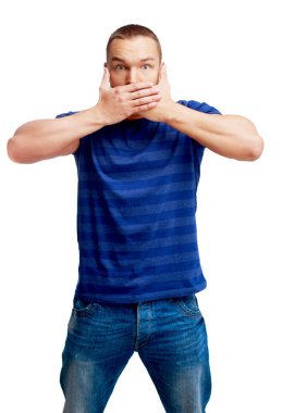 adam kapanış ağız