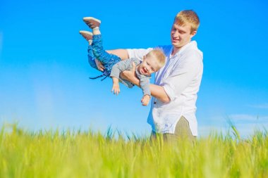 Baba ve oğul açık