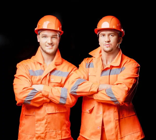 Workers in uniform — Stock Photo, Image