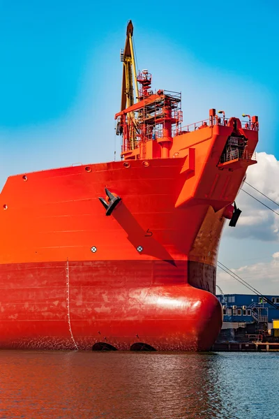 Ancla de proa en el barco — Foto de Stock