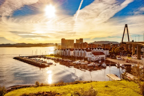 Staden av Stavanger — Stockfoto