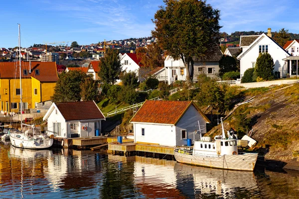 Yachthafen in Stavanger — Stockfoto
