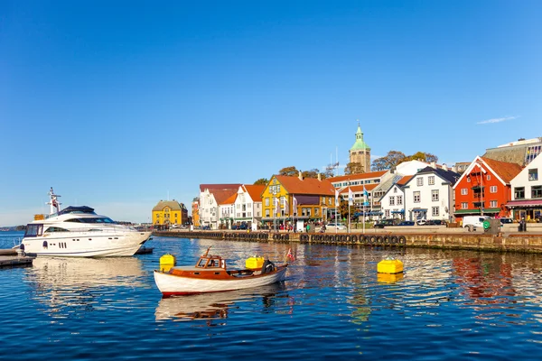 Centrum van de stad van Stavanger — Stockfoto