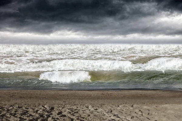 Tempestade no mar — Fotografia de Stock