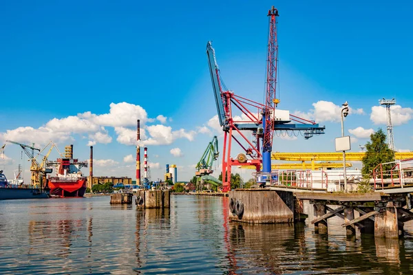 Porto de gdansk — Fotografia de Stock