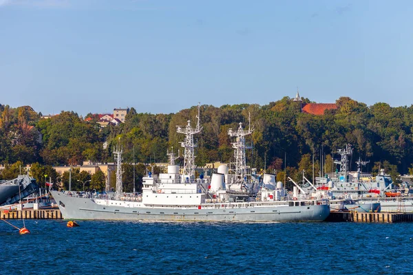 Hafen von Gdingen — Stockfoto