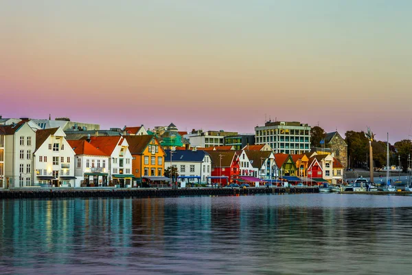 Stavanger at dusk — Zdjęcie stockowe