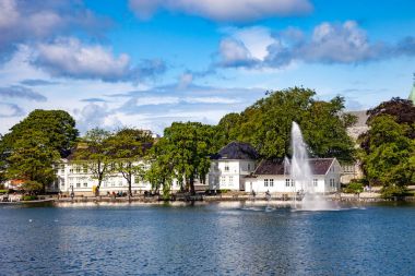 Stavanger'deki Şehir Parkı