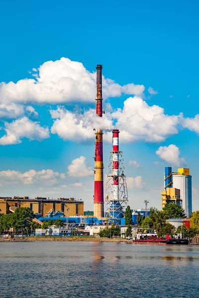 Central térmica y eléctrica —  Fotos de Stock