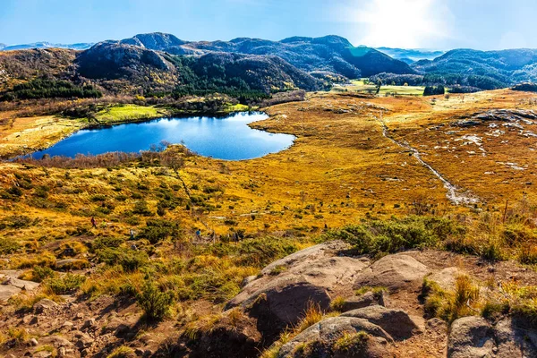 美丽的挪威风景 — 图库照片