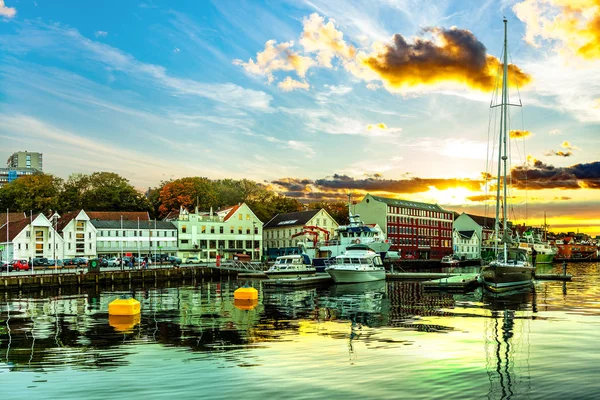 Wharf of Stavanger — Stock Photo, Image