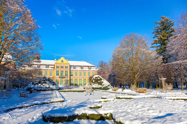 Winter park in Oliwa — Stock Photo, Image