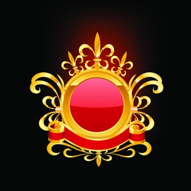 Dekoratif vektör çerçeve.