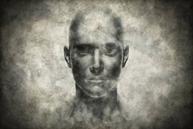 Human face portrait  clipart
