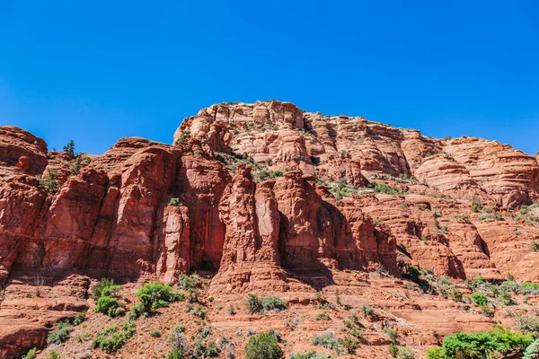 Red Rock Formációk Sedona Arizona Usa Amerikai Mérföldkő — Stock Fotó