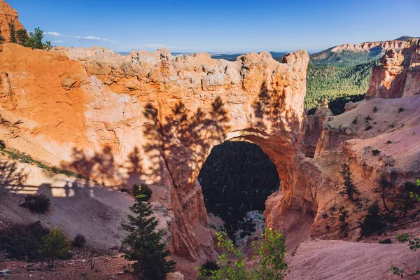 Bryce Canyon Utah Ban Usa Ban Arch Formáció Táj — Stock Fotó