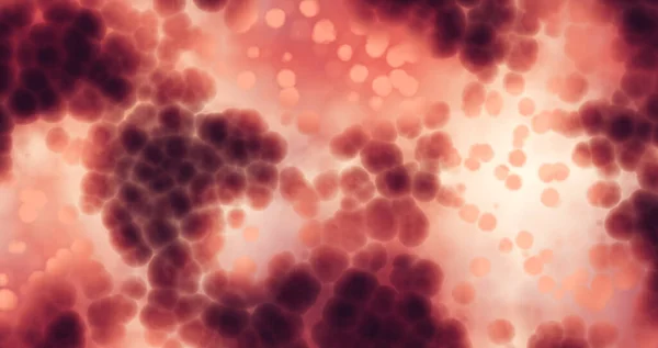 Hintergrund Sind Mikroskopische Stammzellen Illustration — Stockfoto