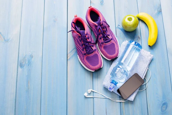 Zapatos y accesorios deportivos — Foto de Stock