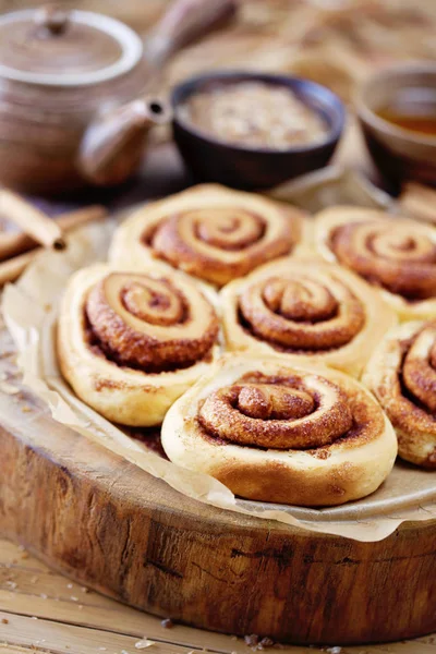 Cinnamon rolls lezat — Stok Foto