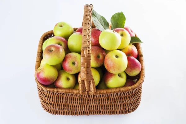 Mand vol appels — Stockfoto