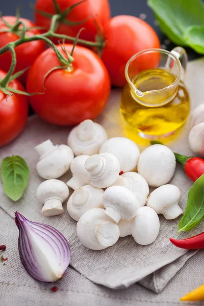 Ingredienti salsa piccante — Foto Stock