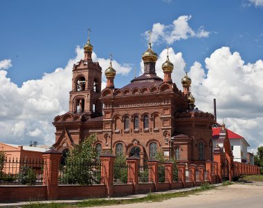 Tapınağı Holy Cross Khvalynsk (eski Pokrovsky eski mümin kilise) içinde. Saratov bölgesi